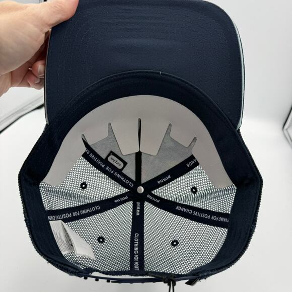 prAna Lower Pines Snapback Hat Nautical Kona Floral Adjustable Unisex OSFM NWT - Picture 5 of 6